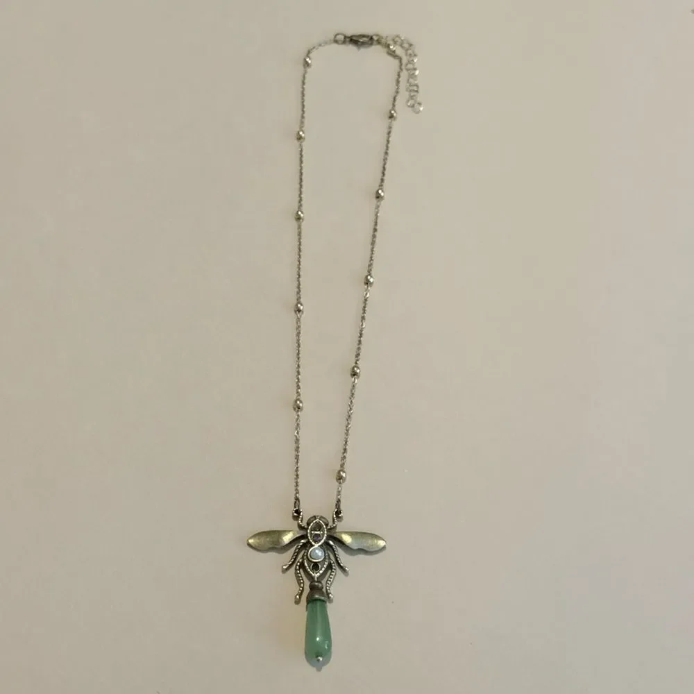 Insect Pendant Necklace #1568 - Picture 2 of 4